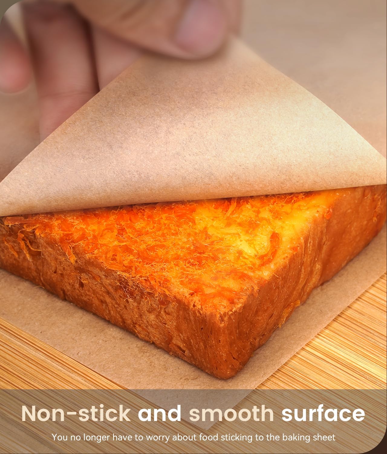 200 Pcs Unbleached Parchment Paper Sheets - Non-Stick 9x13 In for Baking, Grilling & Air Frying
