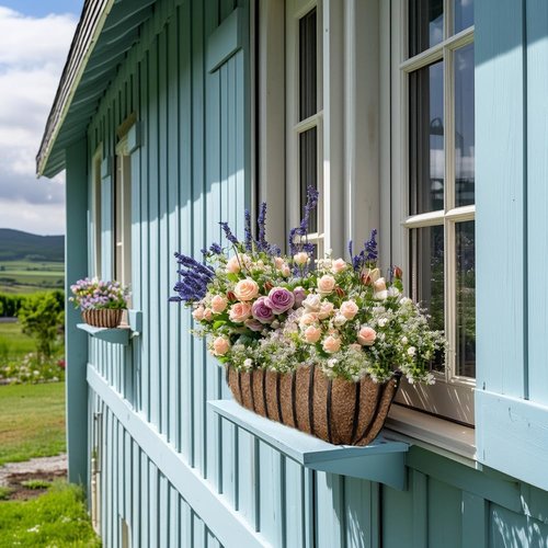 Coco Fiber Liners by [Brand Name] - Pre-Formed Replacement for Planters & Window Boxes | 36in, 2-Pack