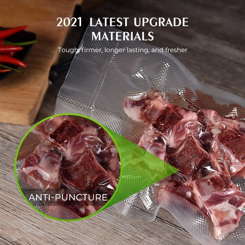 Vacuum Sealer Bags - 100 Quart 6" x 10" | Commercial Grade BPA-Free for Food Storage & Sous Vide
