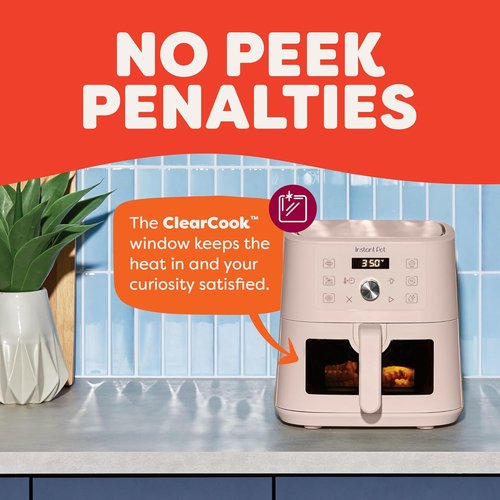 Instant Pot VORTEX 6-in-1 Mini Air Fryer - 4 Qt with Custom Programs for Air Frying, Broiling & More
