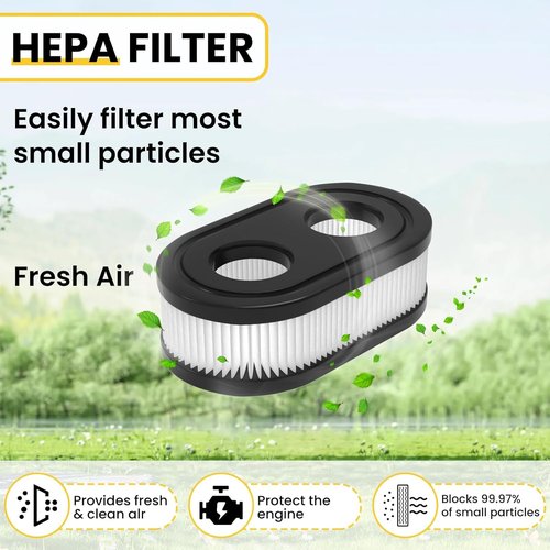 HONSNKS Air Filter Replacement - 4PC Set for 550E, 550EX, 500EX, 625EX, 675EXI Mowers