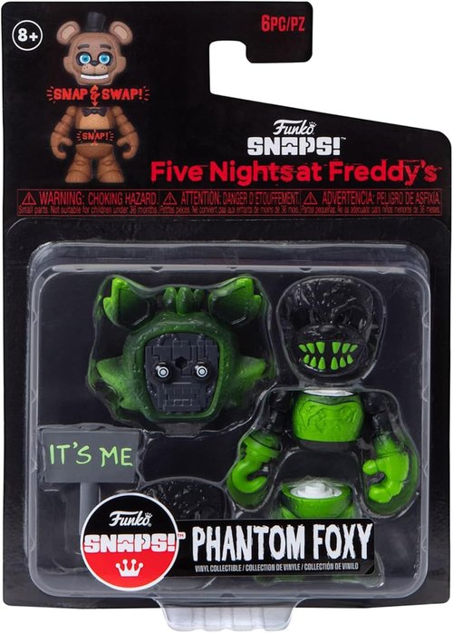 Funko Five Nights At Freddy's Phantom Foxy Snaps! Collectible Action Figure | Unique Design