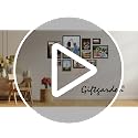 Black 19.7x27.6 Inch Picture Frame for 50x70cm Puzzles Wall Display - Giftgarden