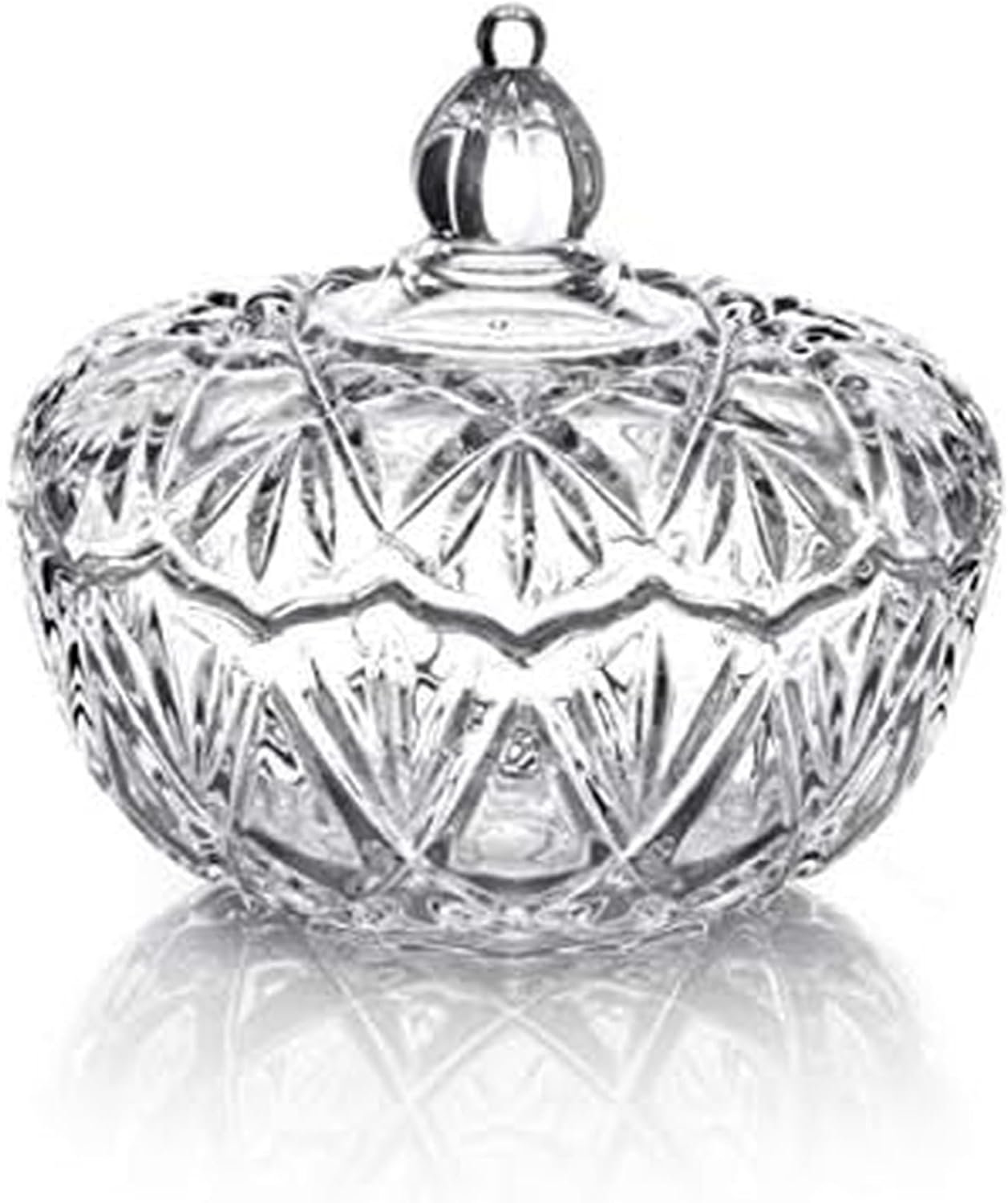 Saturn Candy Dish by Mikasa - Elegant Glass Serving Bowl for Home Decor