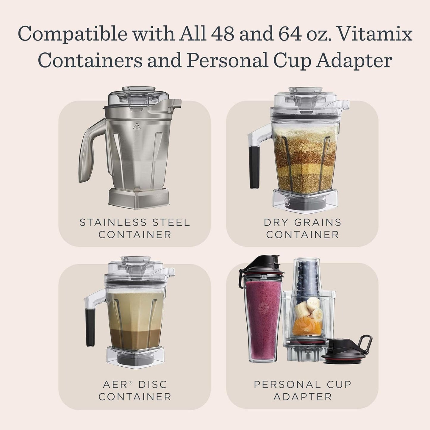 Vitamix VX1 Blender - Professional Kitchen Blender for Smoothies & Soups | 10 Speeds, 64 Oz, Black