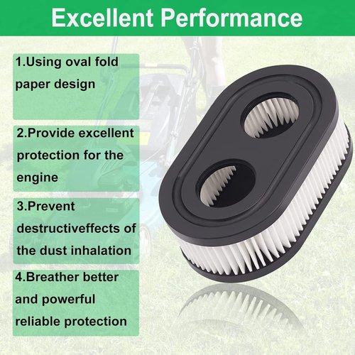 2Pack Air Filter - Replacement Cartridge for Lawn Mower Engines | Fits 4247, 5432, 575EX, 725EXI