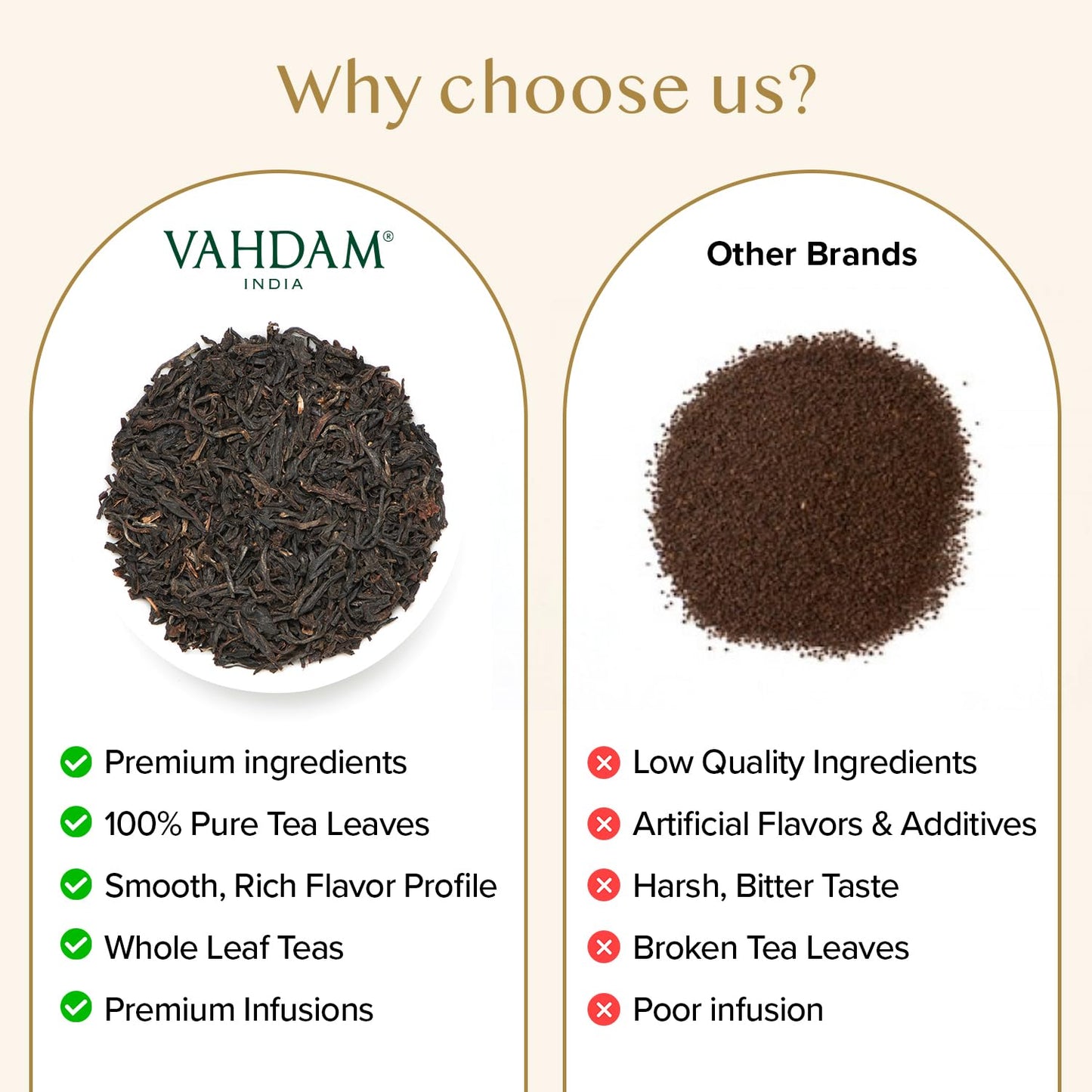 VAHDAM, Darjeeling Tea Leaves From Himalayas 340g (170+ Cups) Pure Unblended Darjeeling Black Loose Leaf Tea | Packed & Shipped Direct From Source In India