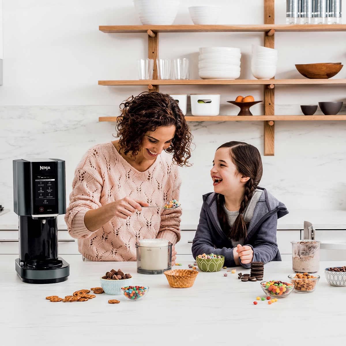 Ninja CN301CO CREAMi Ice Cream Maker - Create Gelato, Milkshakes & Sorbet with 7 One-Touch Programs