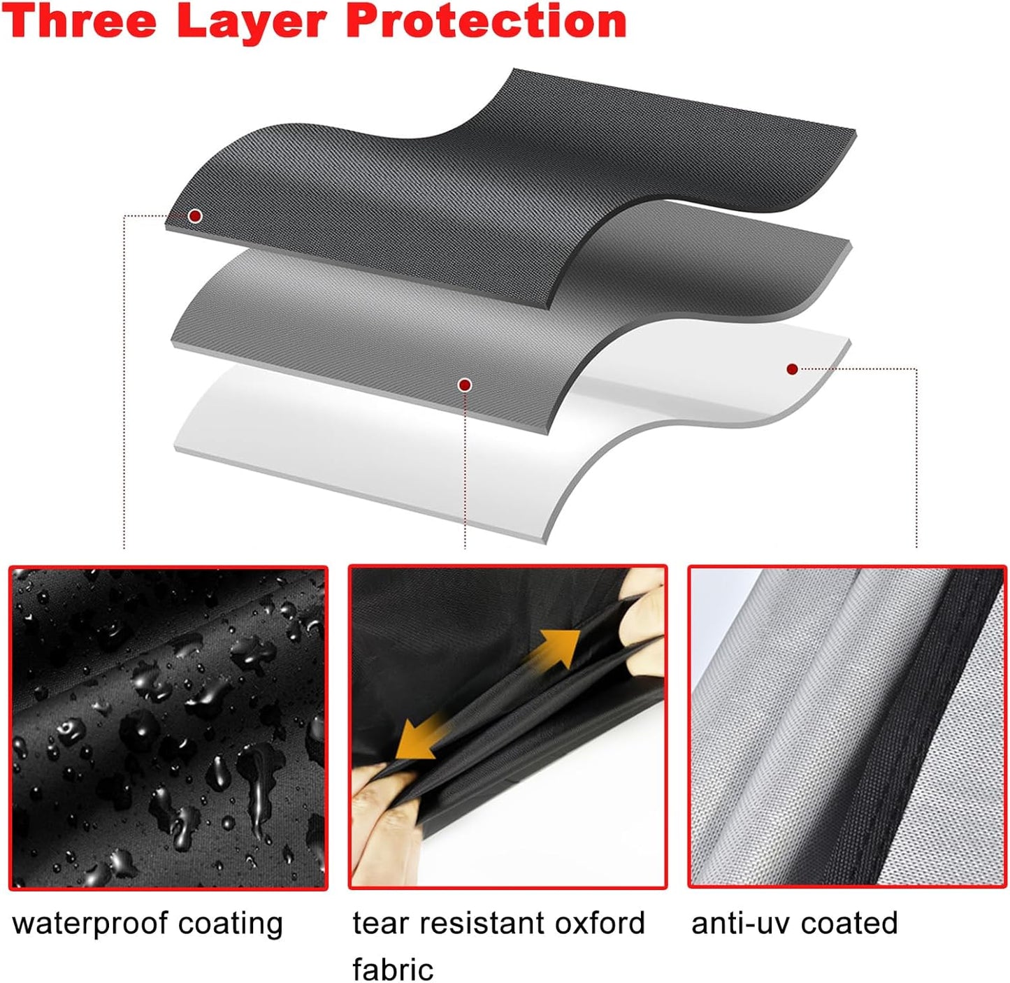 Nexgrill Heavy Duty BBQ Grill Cover - 40-Inch Waterproof & UV Resistant for Outdoor Grills