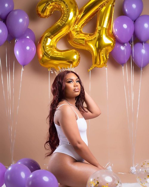 Gold Number 24 Balloon 40 inch, 24 Number Balloons, 24th Gold Birthday Decorations, 24 Year Old Women Men Golden Party Supplies