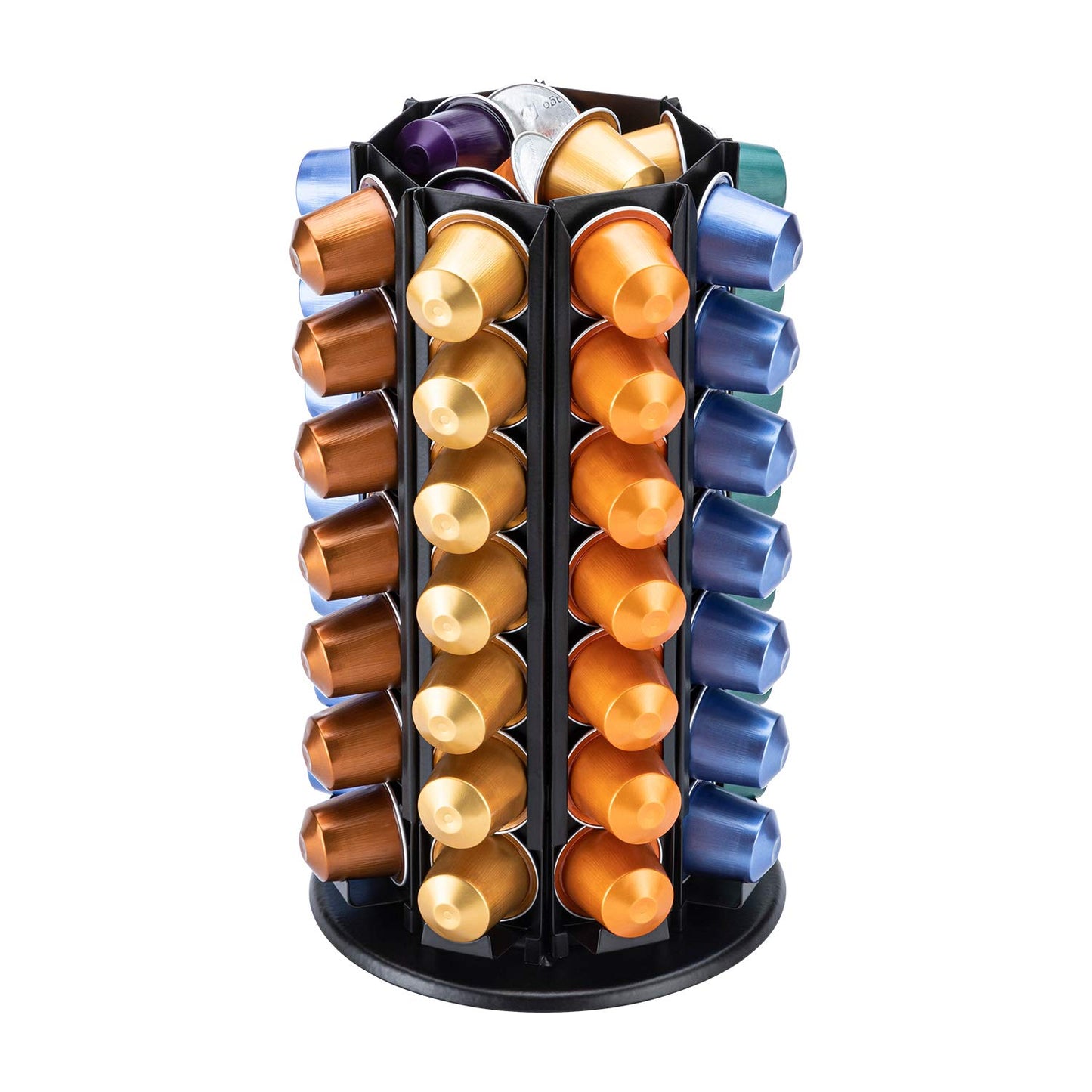 Rice rat Pod Holder for Original for 56 Original Pods With Central Additional Pods Storage(Carousel-80+ Pods)