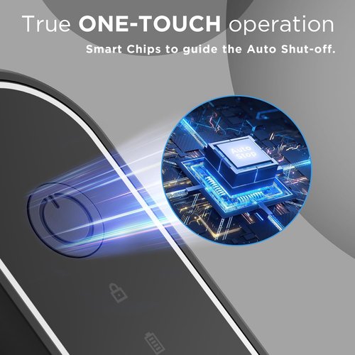 Canslab Turbo Rechargeable Can Opener - Professional Grade, Auto-Stop, LED Display | Wall-Mountable, Hands-Free Operation