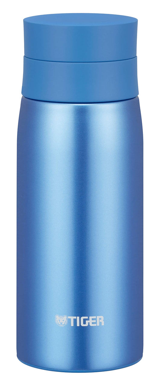 Tiger Thermos Bottle MCY-A035AK Mug Bottle, Sky Blue, 11.8 fl oz (350 ml)