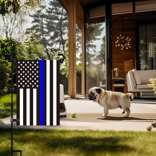 Garden Flag Pole Stand Holder - Waterproof & Durable with Flag Stopper | Perfect for Outdoor Yard Decor