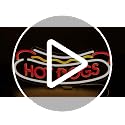 Balanar Hot Dogs Neon Sign for Wall Decor - LED Business Sign for Fast Food Shop, Christmas, Birthday Gift - 16.1x6.3 inches