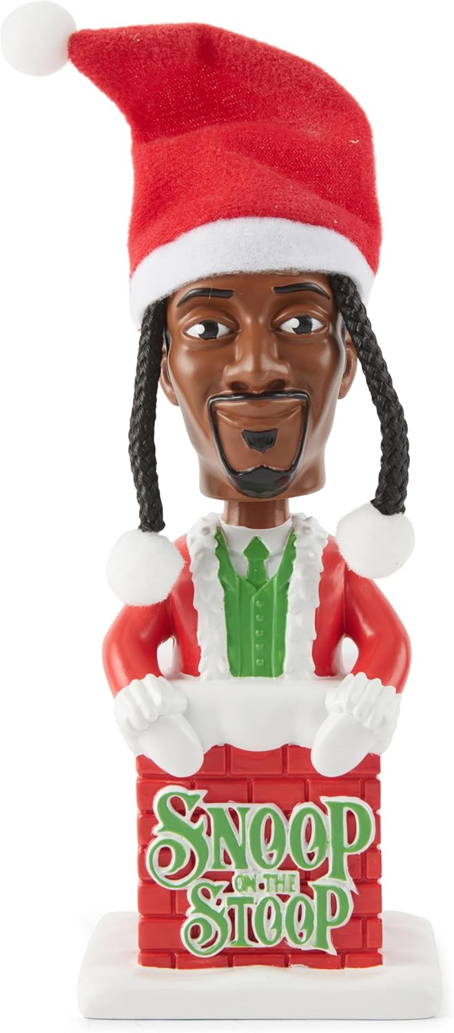Snoop Dogg Bobblehead - Fun Christmas Dashboard Decoration | Unique Gift Idea