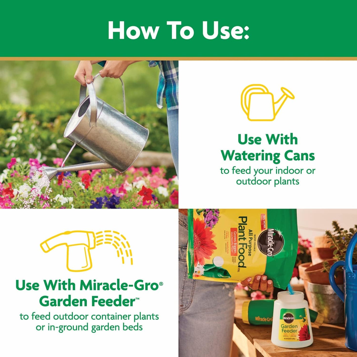 Miracle-Gro Water Soluble Plant Food - All-Purpose Fertilizer for Indoor & Outdoor Plants | 5.5 lbs (2-Pack)