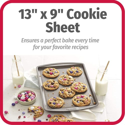 GoodCook Non-Stick Carbon Steel Baking Sheet - 9 x 13 Inch for Effortless Baking