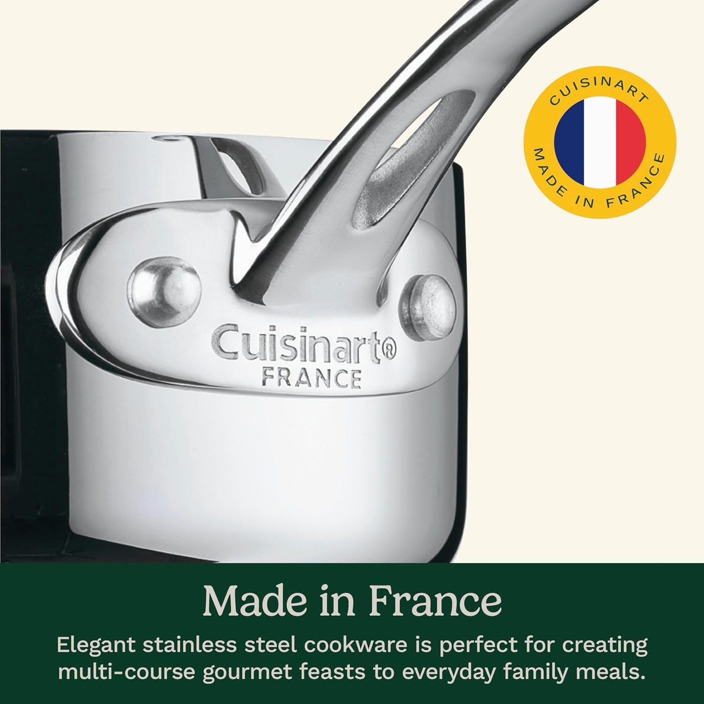 Cuisinart French Classic Tri-Ply Stainless 8-Inch Fry Pan