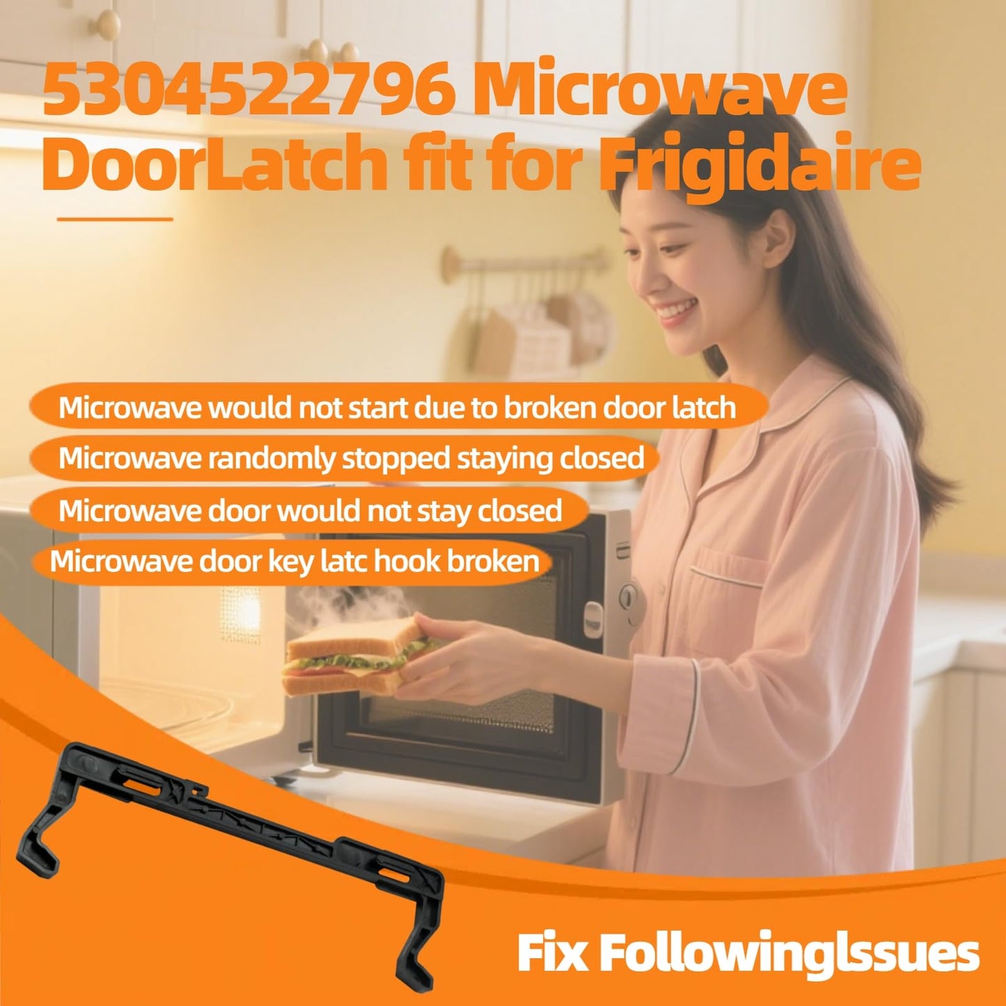 Microwave Door Latch 5304522796