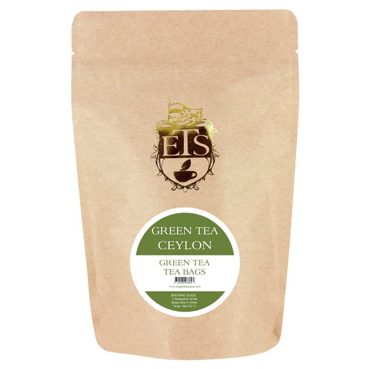 English Tea Store Green Teabags Ceylon, 25 Count, 52.5 g