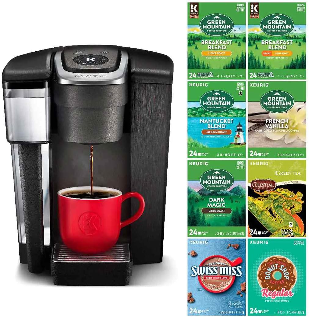 Keurig K-1500 Single Serve Coffee Maker Bundle - Includes 192 Premium K-Cups