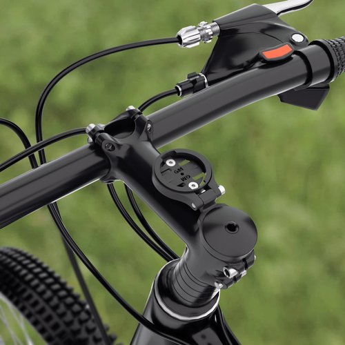 Garmin Aluminum Alloy Cycling Computer Mount - Road/Mountain Bike Compatible with Garmin Edge, Wahoo, Bryton, Cateye GPS Computers - Elevated Version