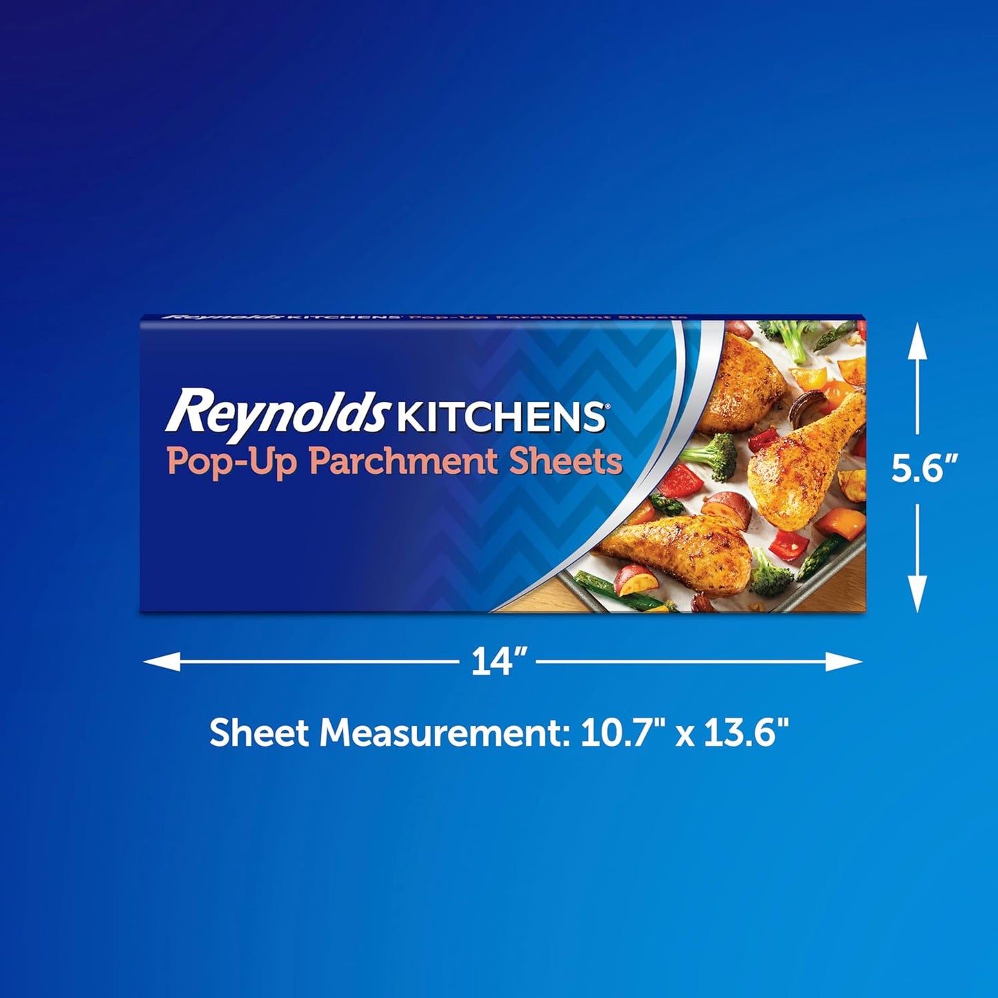 Reynolds Kitchens Parchment Paper Sheets - 120 Count | 10.7x13.75 Inch, Non-Stick & Convenient