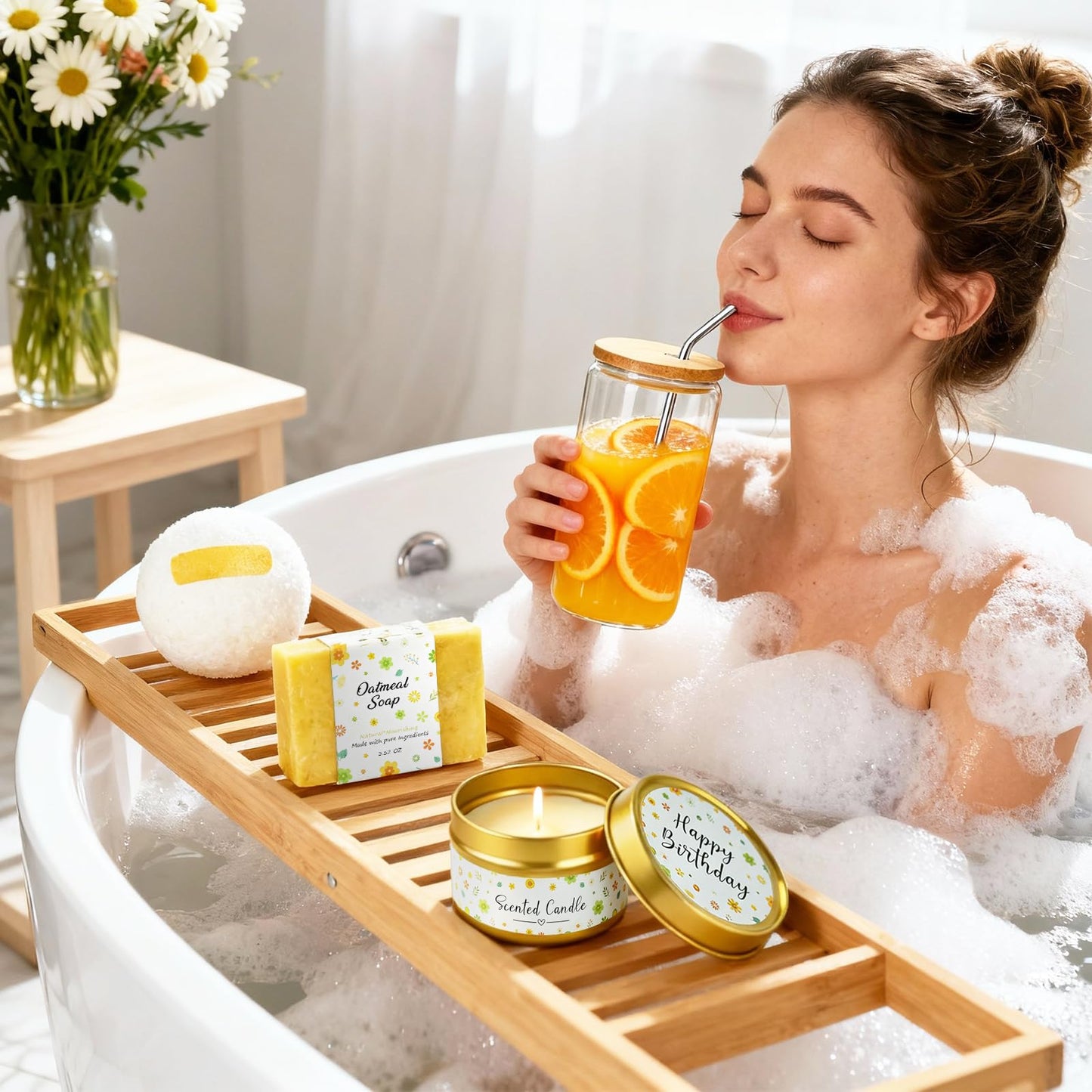 JOYOFUN Birthday Gifts for Women，Gift Baskets for Women Relaxing Gift Set Birthday Presents Female Friendship Gifts Box for Best Friend Bestie Girlfriend