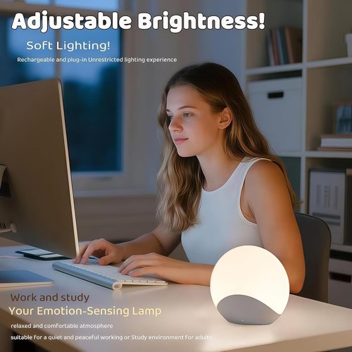IYT Night Light - Dimmable Touch Lamp for Kids | 7 Colors, Eye-Friendly Silicone, 30 Min Timer