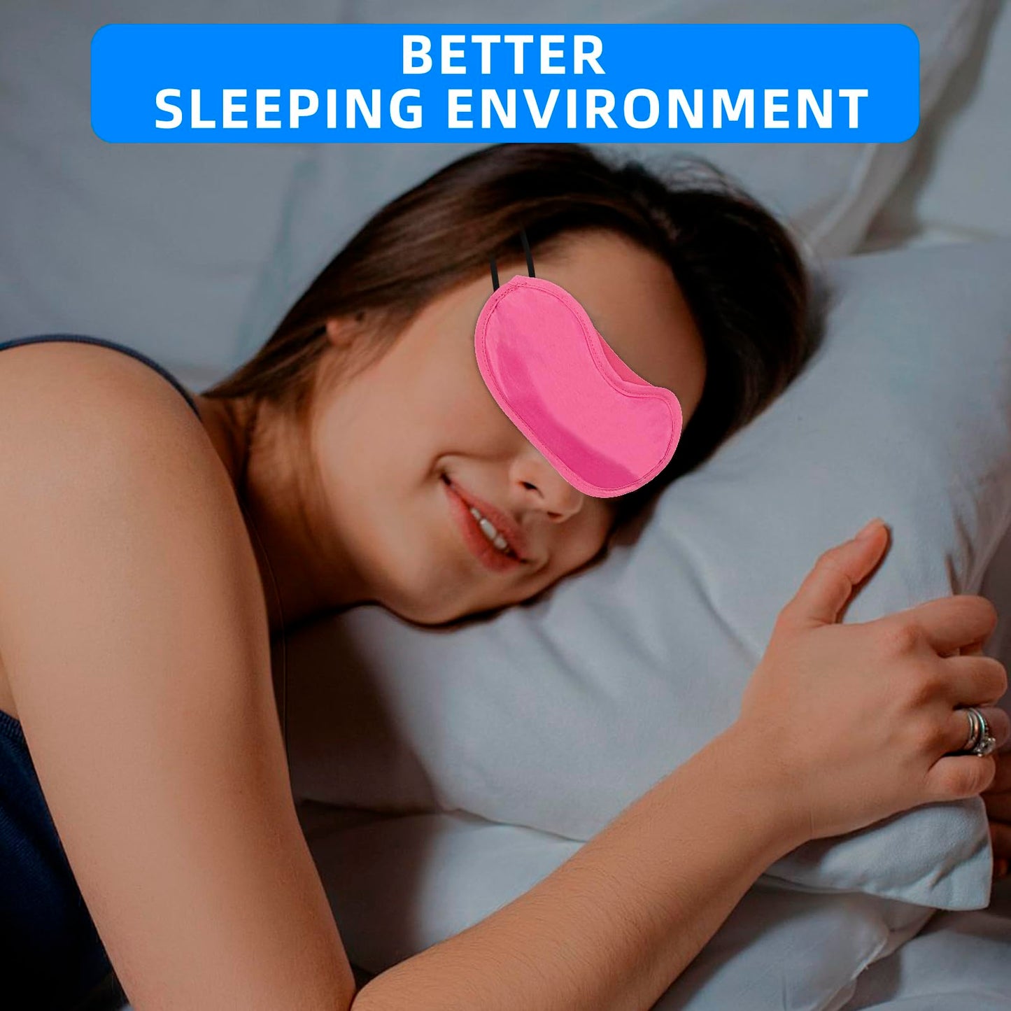 12pcs Eye Mask Sleep Masks Blindfolds Multicolor Sleeping Mask Blindfold Eye Cover Team Building Games Party with Nose Pad and Adjustable Strap for Women Men Kids