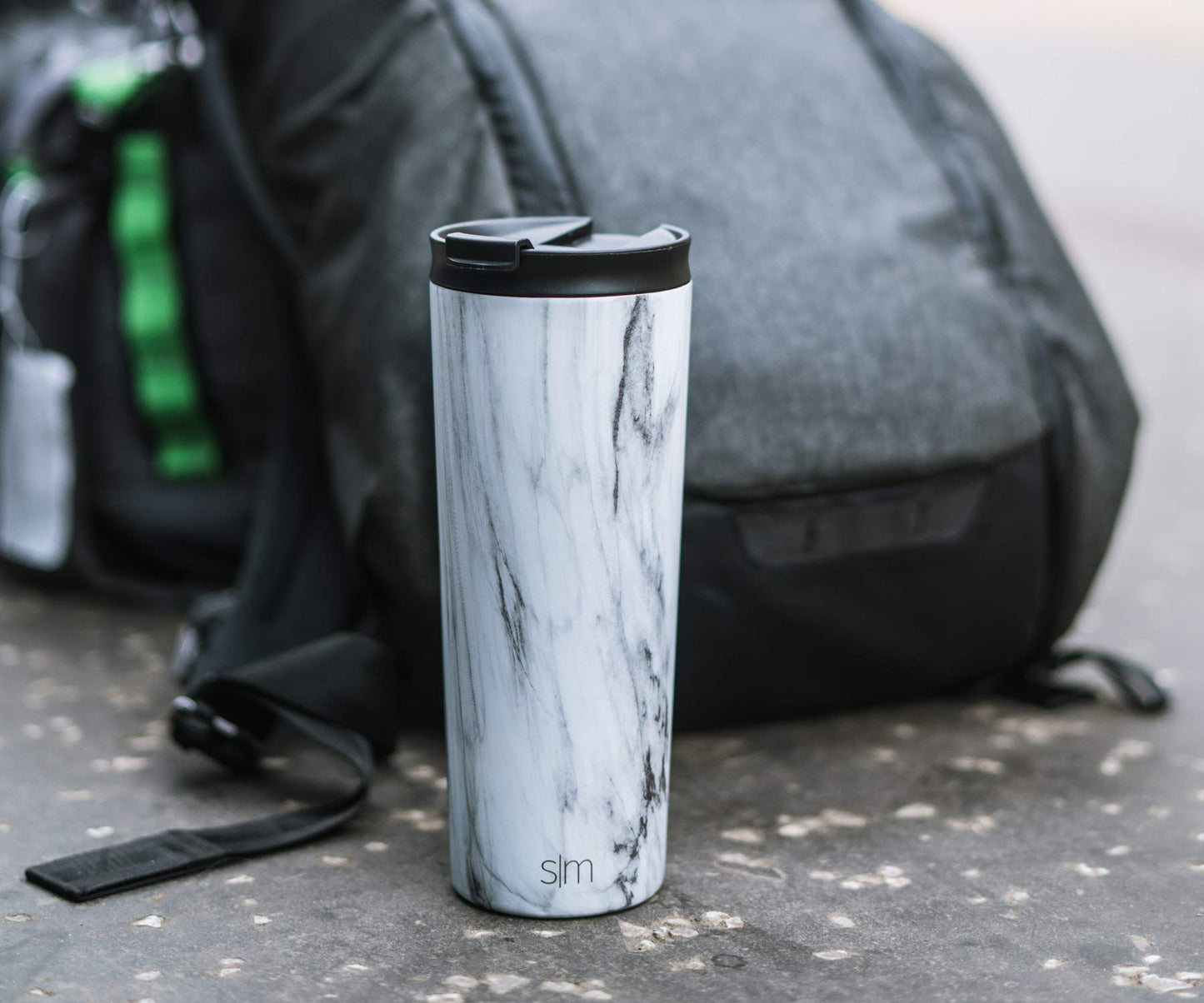 Simple Modern Tumbler Lids | 3 Pack | Reusable Replacements ONLY Fits Simple Modern, S|M | Stainless Steel Classic, Journey, Scout Travel Coffee Mug Water Bottle | Classic Collection | Malibu