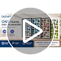 DUENPY 22x32 Inch Collage Photo Frame for 24 4x6 Photos Black - Easy Install, Shatterproof Plexiglass, Wall Mountable