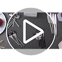 30-Piece Silverware Set for 6 - Stainless Steel Flatware Cutlery - Dishwasher Safe - Variation of THIS listing