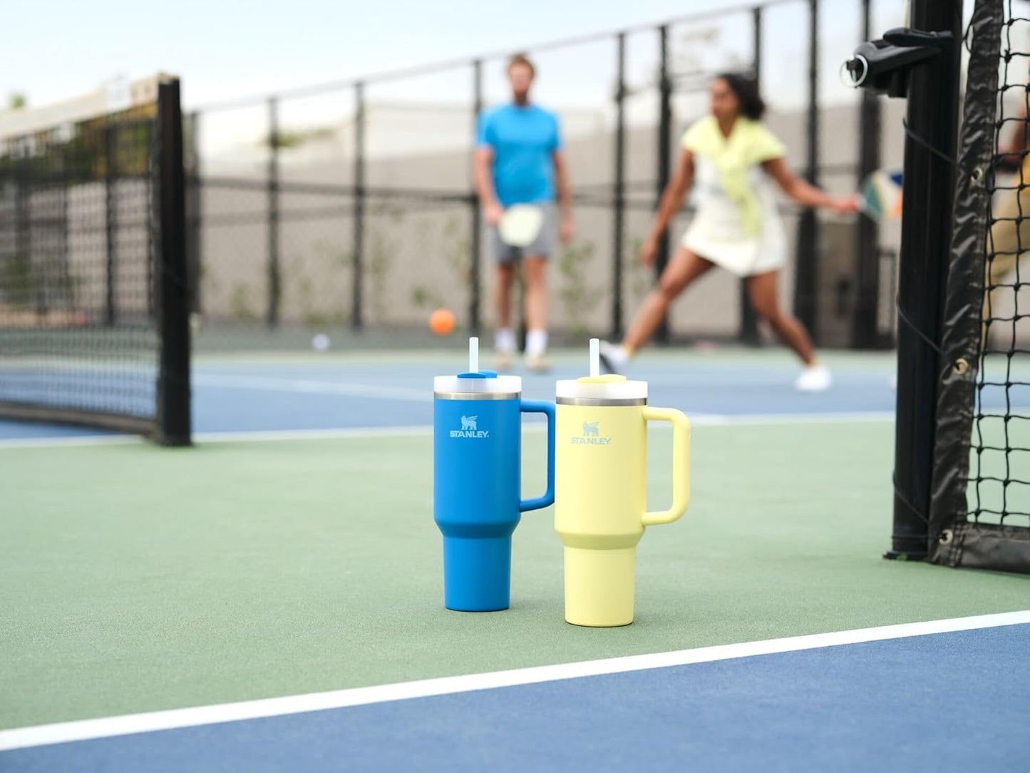 STANLEY Quencher H2.0 Tumbler - 40 oz Insulated Stainless Steel with Handle & Straw | Azure Color