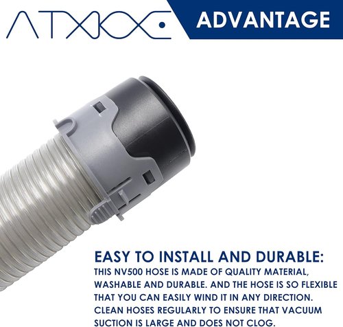ATXKXE Vacuum Hose Handle Replacement - Compatible with Shark Rotator Professional Models NV500-NV520 | Red