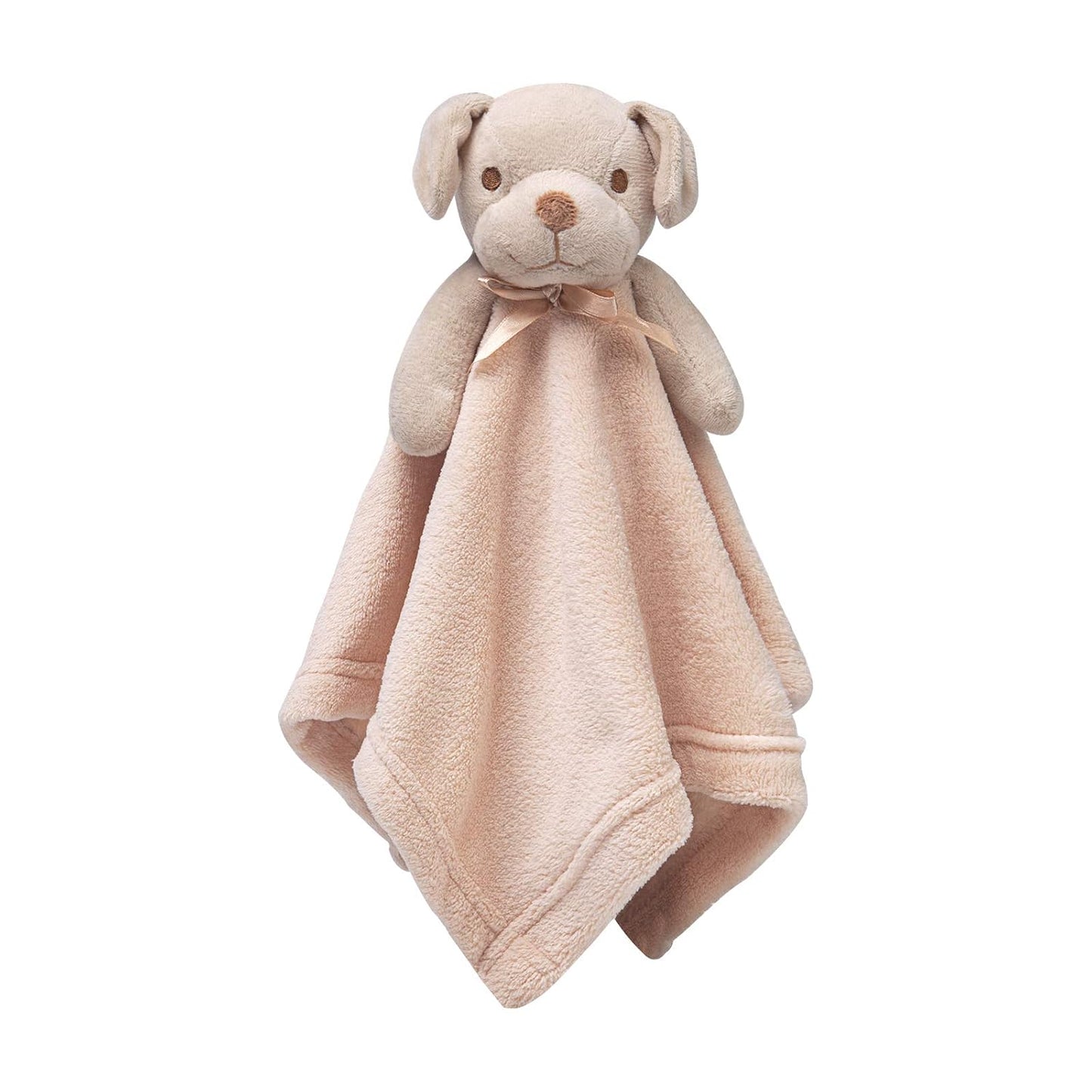 Pro Goleem Dog Security Blanket - Soft Brown Puppy Lovey for Infants & Toddlers | 16-Inch Snuggle Toy