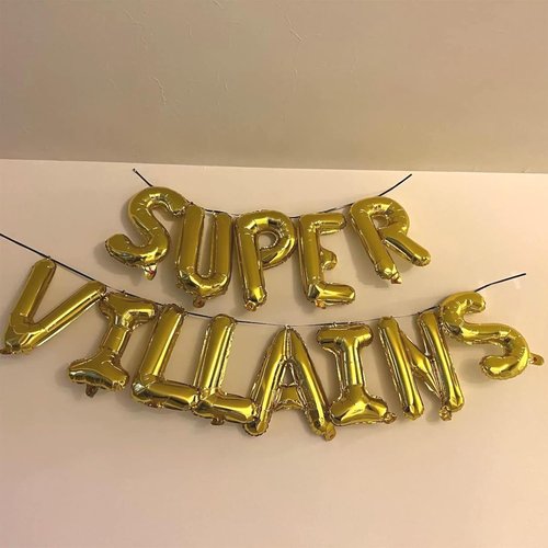Gold Letter Balloons by [Brand Name] - 40 Inch Self-Inflating Alphabet Balloons for Men’s Birthday & Anniversary Decor