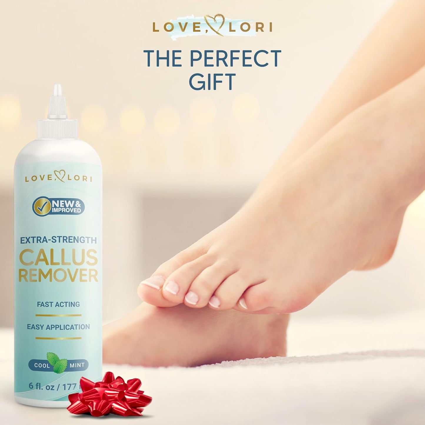Regine Switzerland Callus Remover Gel - Extra Strength Foot Care Scrubber, 6oz for Smooth Feet