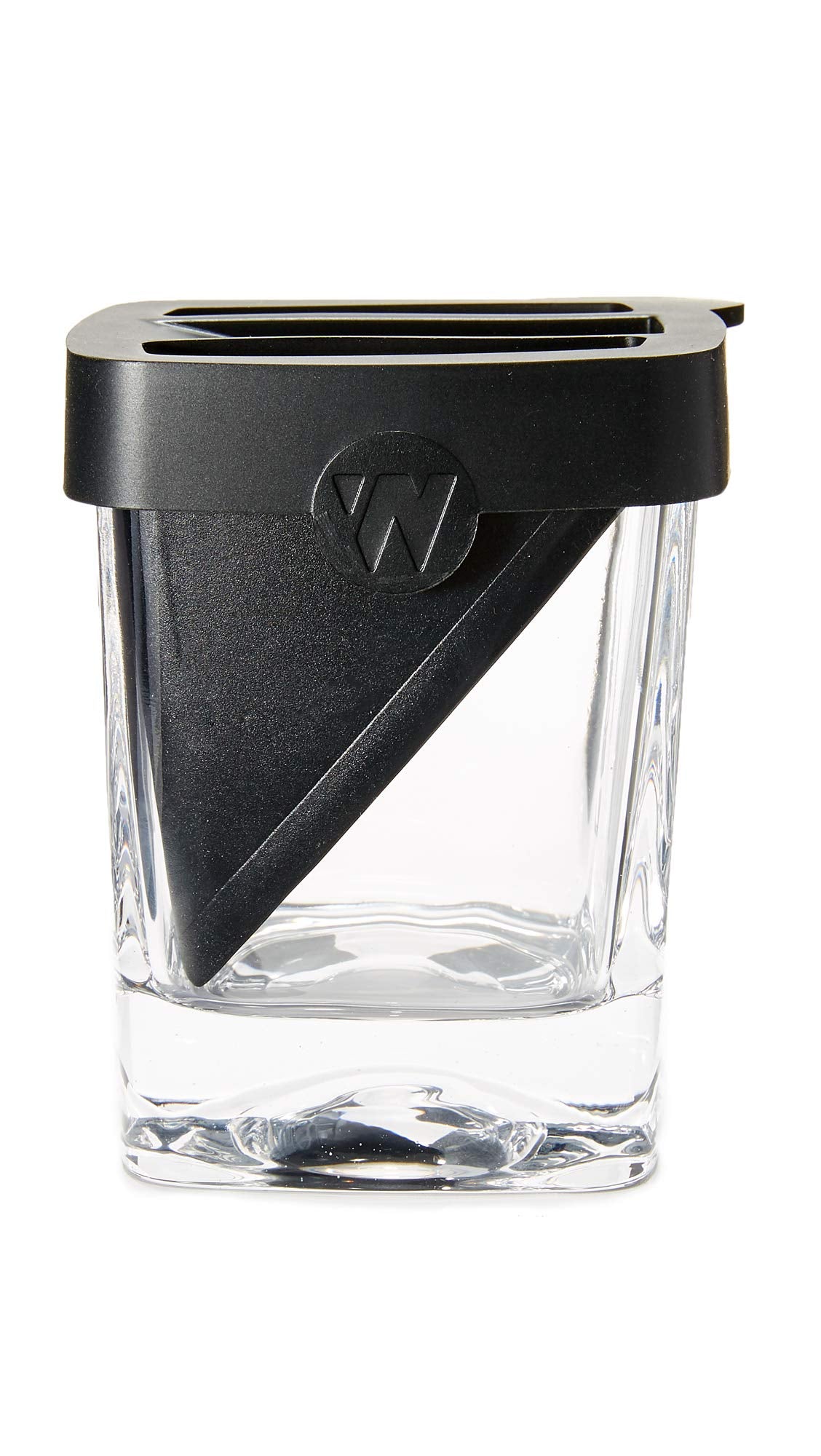 Corkcicle Whiskey Wedge - Premium Old Fashioned Glass with Silicone Ice Mold - For Bourbon, Scotch, & Spirits - Great Gift for Dad - Perfect for the Holidays - 9 oz