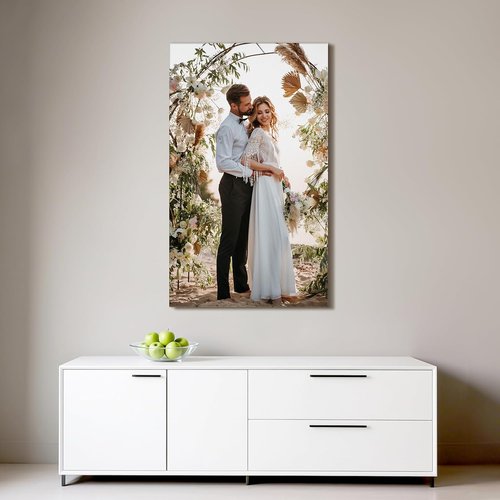 Custom Canvas Prints by [Brand Name] - Personalized Photo Wall Art for Weddings, Family & Home Decor | 24x40 Wrapped Frame
