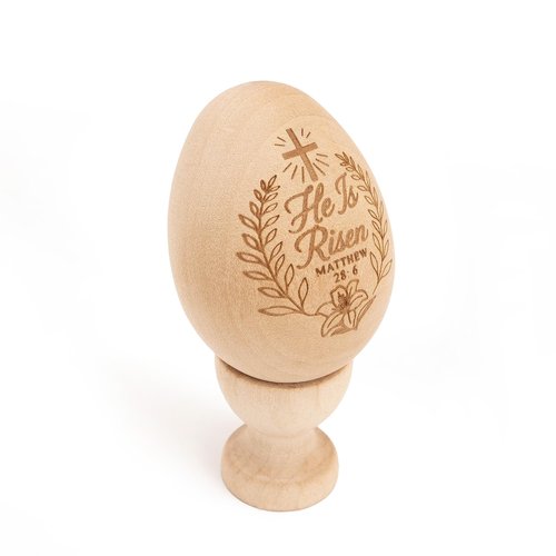 He Is Risen Easter Decor – Religious Easter Cross Decoration for Home, Catholic Easterr Gift and Catholic Gifts, Christian Religious Easter Decorations, Easterr Basket Stuffers and Small Tree Ornament