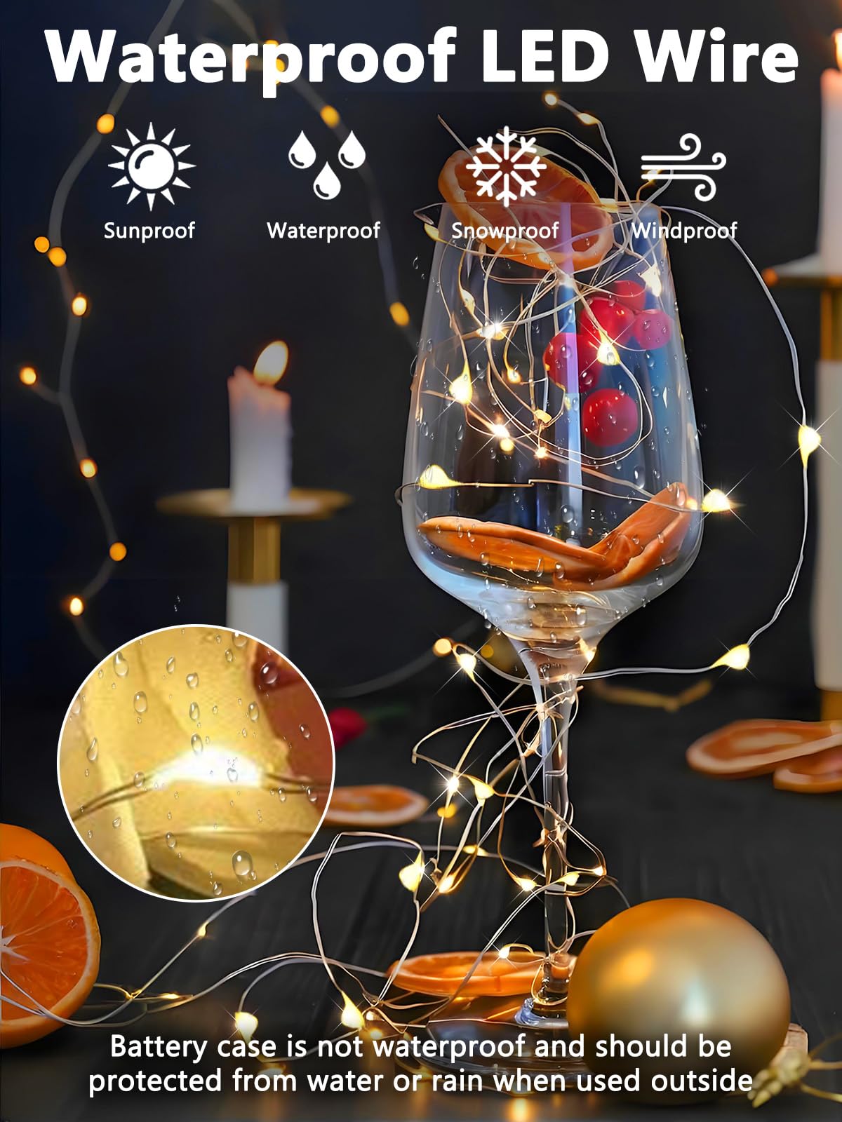 3-Pack 78FT 240 LED Fairy Lights Battery Operated with Timer & Remote, Waterproof Twinkle Lights Indoor Outdoor 8 Modes for Bedroom Centerpiece Wedding DIY Party Christmas Classroom Dorm Decoration