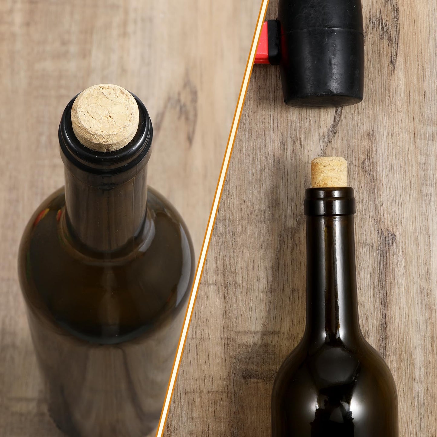 10 PCS Straight Wine Corks, #7 Premium Soft Wood Cork Stoppers, 1.57" X 0.79" Leakproof Wine Bottle Corks for Beer Crafts DIY Arts Decor