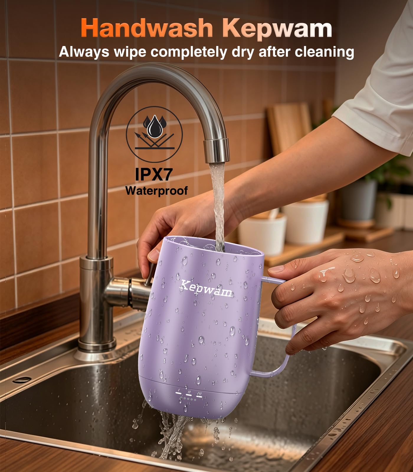 Kepwam Heated Coffee Mug T2-Plus, 20oz Leading Large Capacity Self Heating Mug, Up to 8 Hrs Battery & Hot Up to 149℉, Smart Coffee Mug for Women, Men