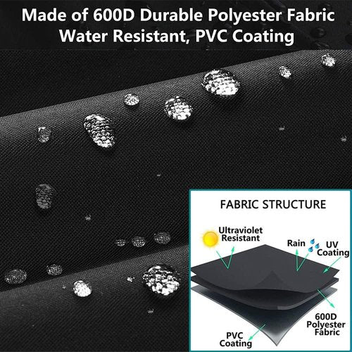 Blackstone Pizza Oven Cover - Heavy Duty Protection for 22" Portable Ovens | Fits Models 6960-6964