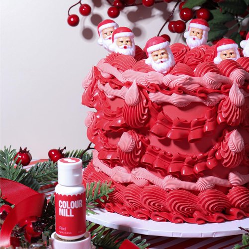 Colour Mill Oil-Based Food Coloring, 20 Milliliters Red