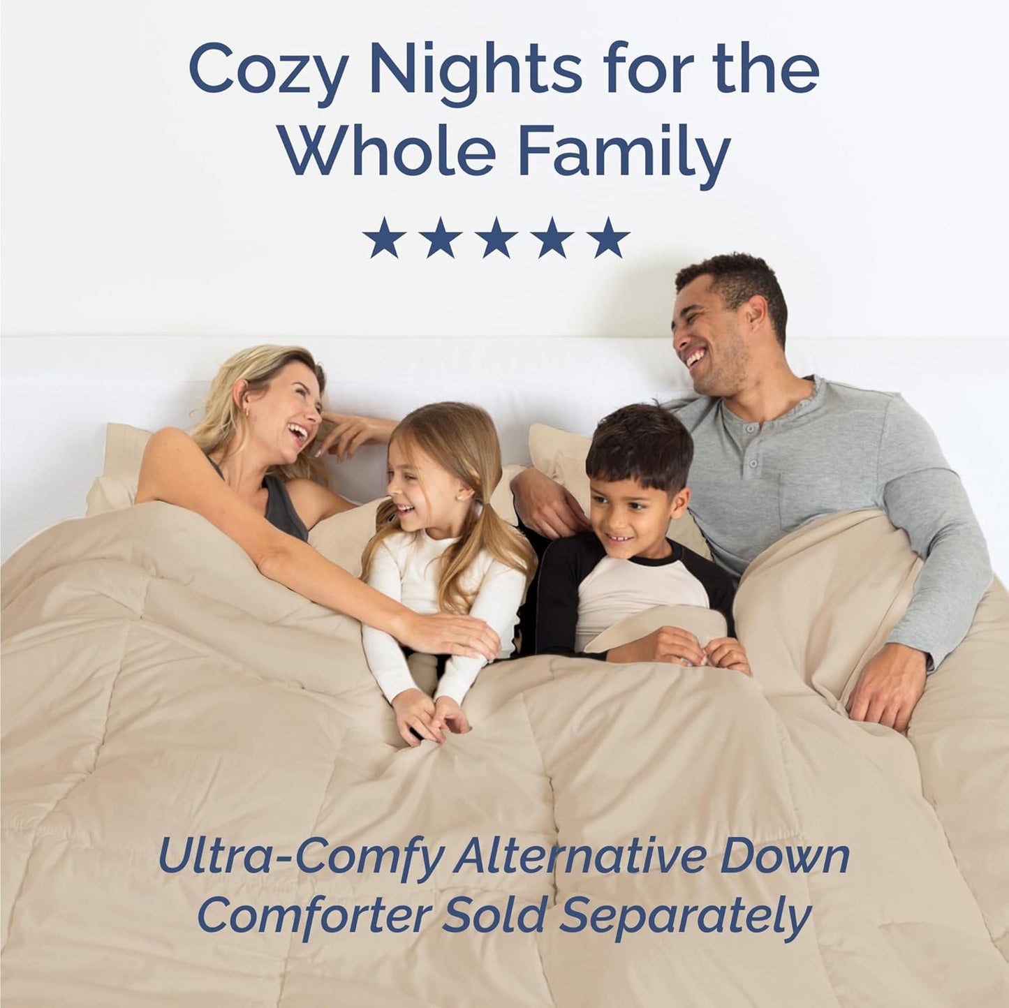 Skiennix Twin Size Sheet Set - Comfy Cooling Bed Sheets - Ultra-Soft, Deep Pockets, Wrinkle-Free - Oeko-Tex Certified, Cream