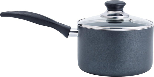T-fal Specialty Nonstick 3 Quart Handy Pot - Oven Safe Up to 350°F | Dishwasher Safe Black Cookware