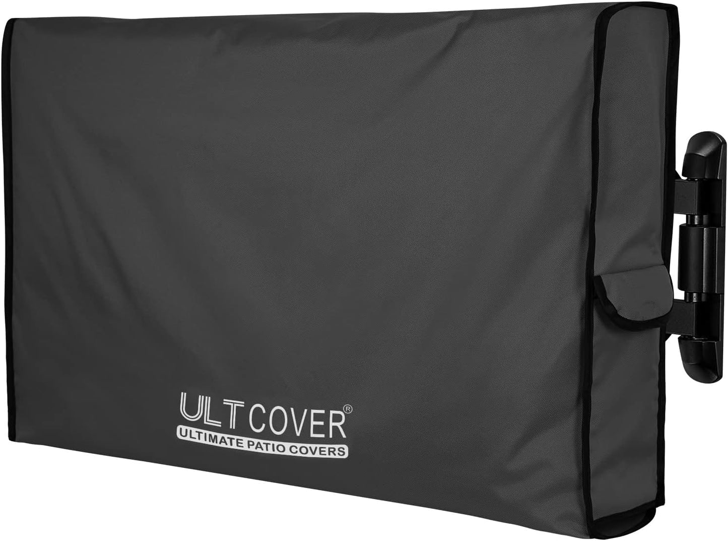 ULTCOVER Waterproof Outdoor TV Cover - Fits 55-59 Inch Flat Screen TVs with Mounts | Black